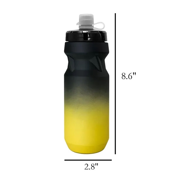 PP5 Bicycle Plastic Sports Bottle - 20 oz