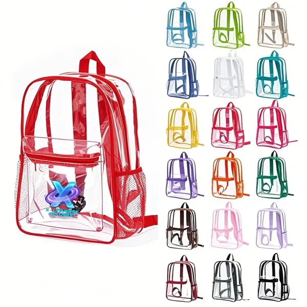 Basics Transparent School Backpack