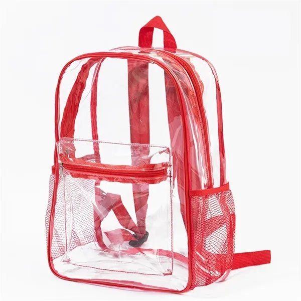 Basics Transparent School Backpack