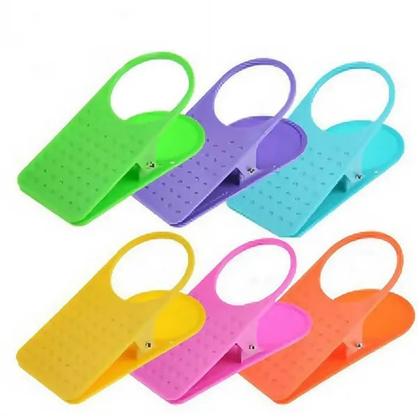 Durable Plastic Clip Design Desk Cup Holder