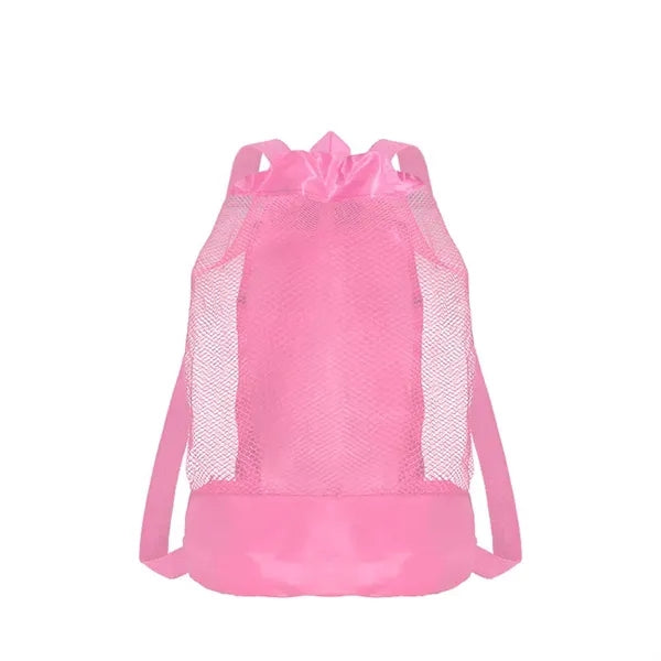 Large Beach Sand Toy Storage Mesh Backpack