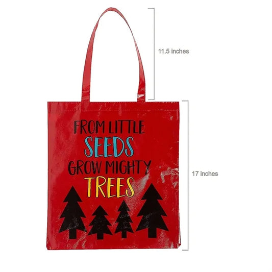 14inch Large Adventure Laminated Tote Bags