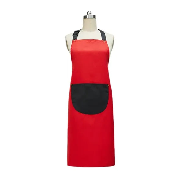 Colored Pocket Oil-Resistant Aprons