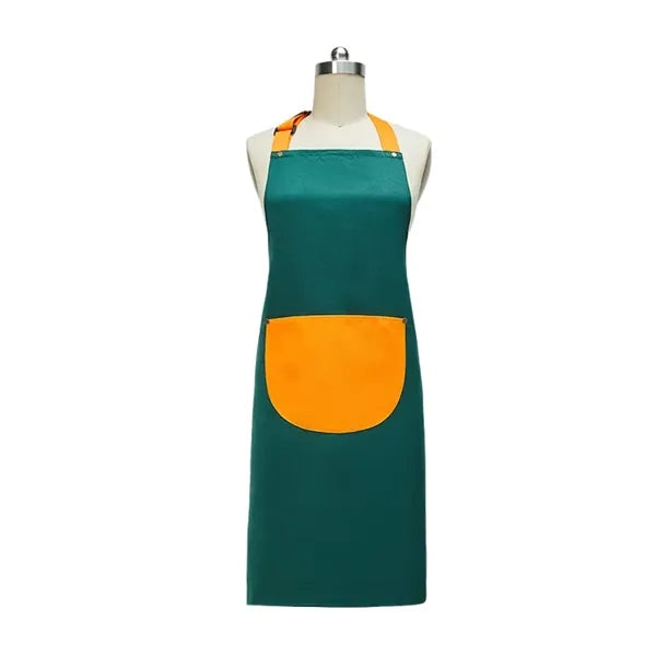 Colored Pocket Oil-Resistant Aprons