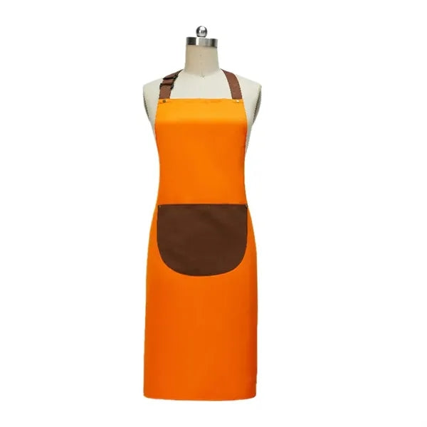 Colored Pocket Oil-Resistant Aprons