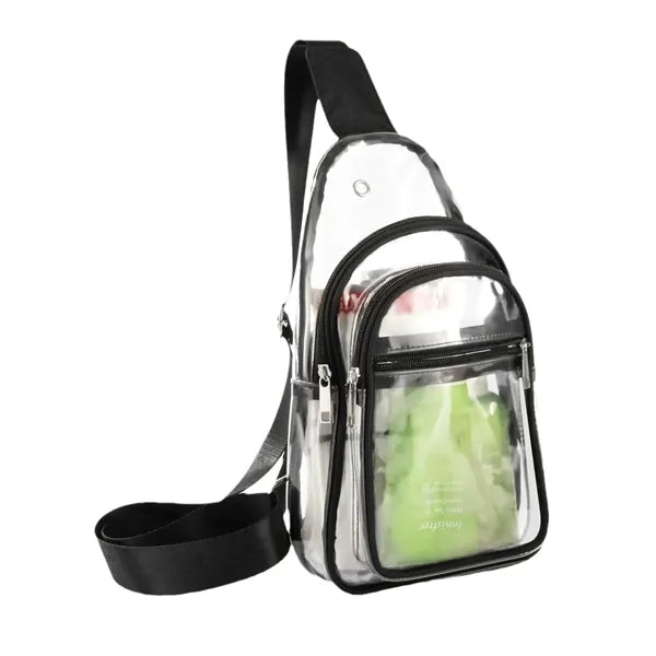 Transparent Crossbody Fanny Pack for Women Men