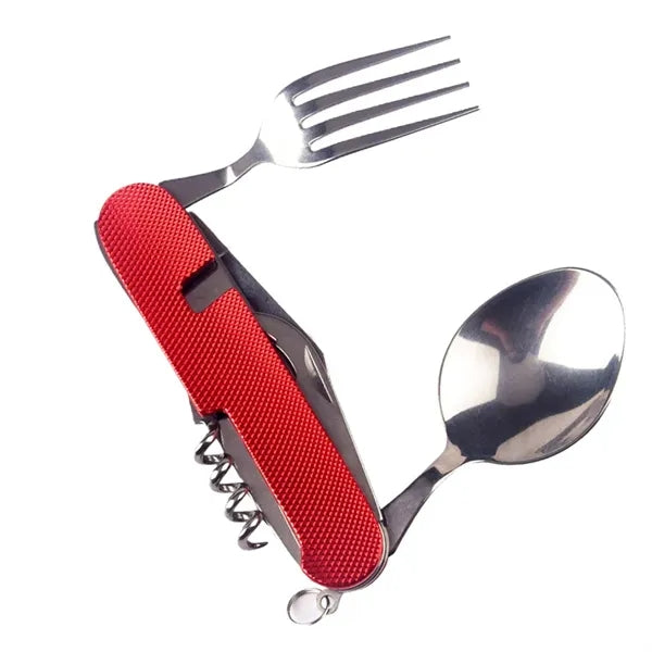 Folding Cutlery Set With Forks