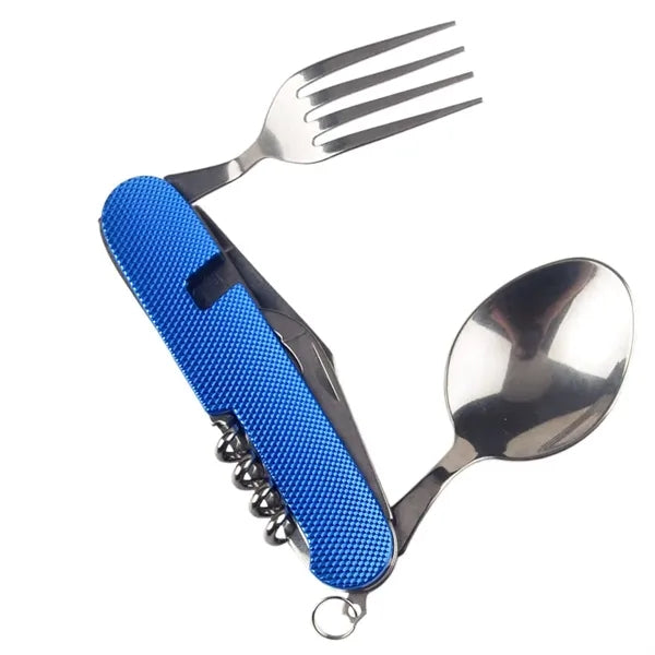 Folding Cutlery Set With Forks