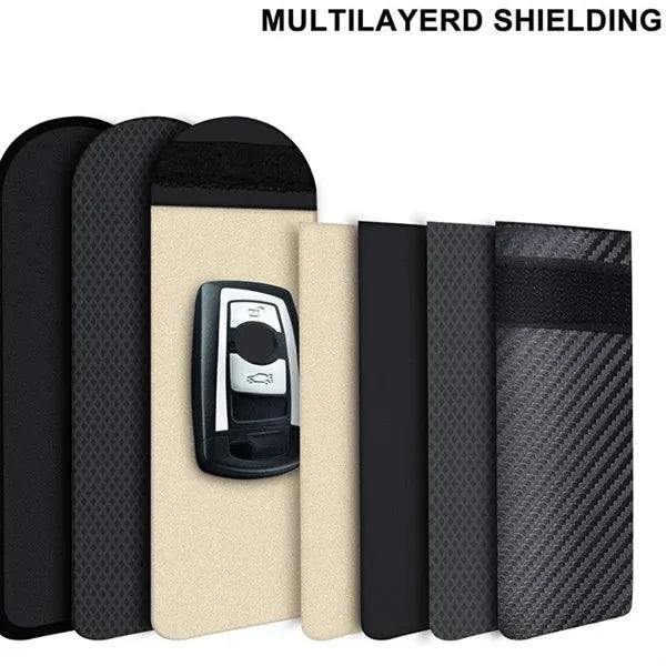 Car RFID Signal Blocking Holder Faraday Bag