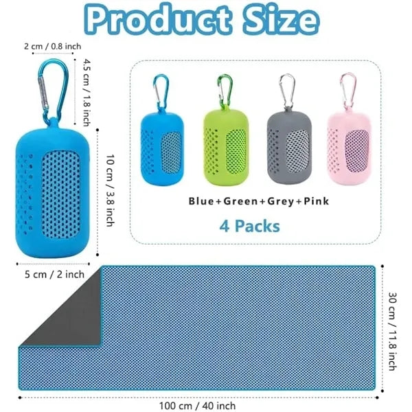 Microfiber Chilly Soft Breathable Gym Ice Towel