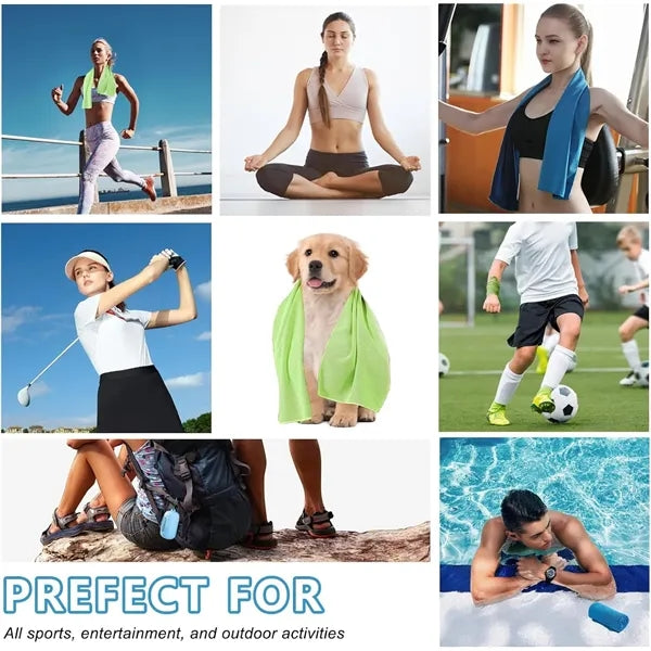 Microfiber Chilly Soft Breathable Gym Ice Towel