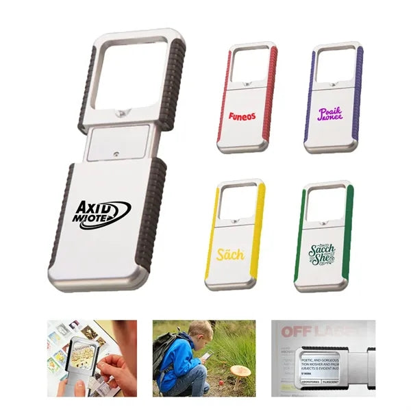 Hot Selling Convenience Magnifying Glass With Light