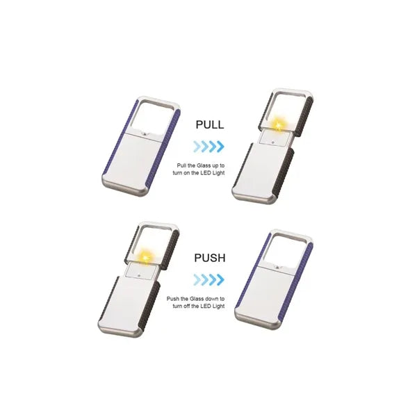 Hot Selling Convenience Magnifying Glass With Light