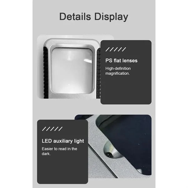 Hot Selling Convenience Magnifying Glass With Light