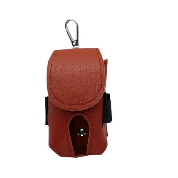 Leather Golf Ball Carrier
