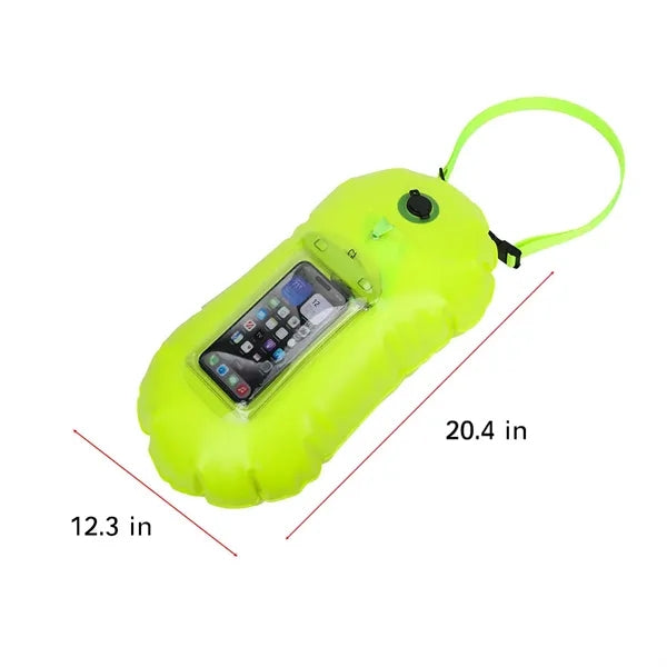 Swim Buoy Dry Bag Waterproof Safety Float for Gear