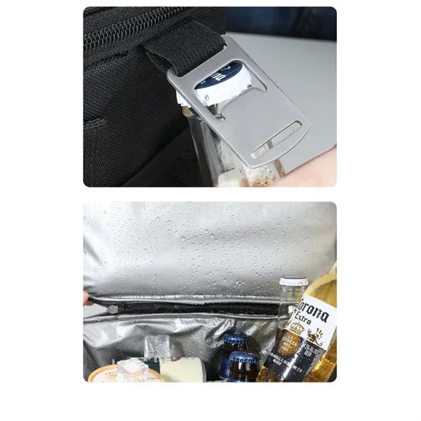 600D Oxford Fabric Insulated Tote Cooler Bag