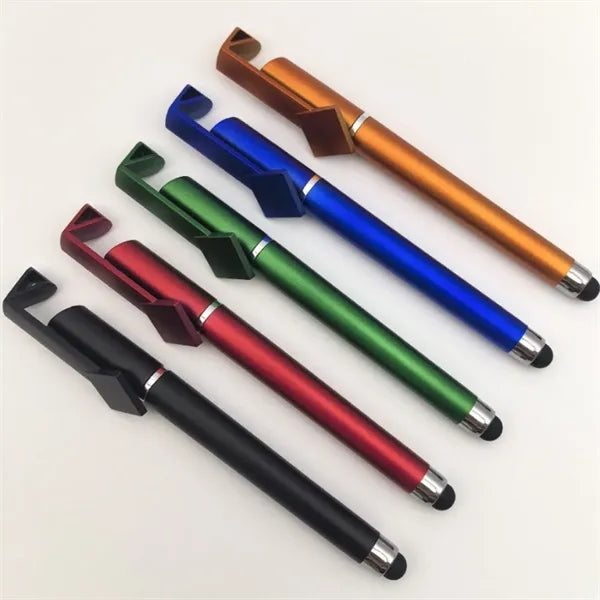 Ballpoint Pen with Stylus Tip Soft Touch Click
