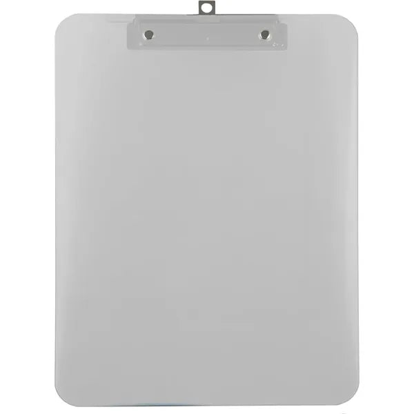 Colorful Transparent Clipboard with Metal Clip
