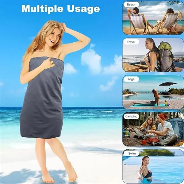 20x47" Microfiber Beach/Bath Towels