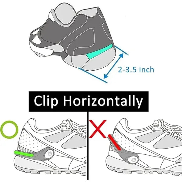 LED Shoe Clip Lights