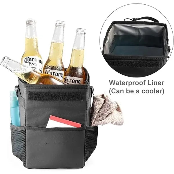 Car Trash Can with Lid