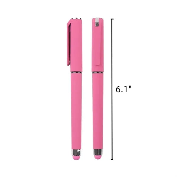 Colorful Plastic Gel Pen with Soft Stylus Tip
