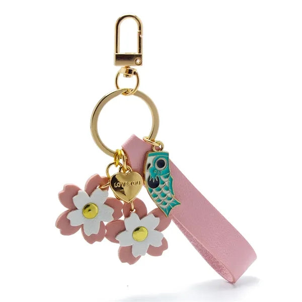 Creative Leather Keychain Bag Pendant