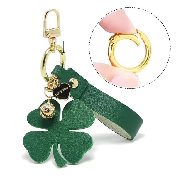 Creative Leather Keychain Bag Pendant