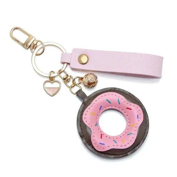 Creative Leather Keychain Bag Pendant