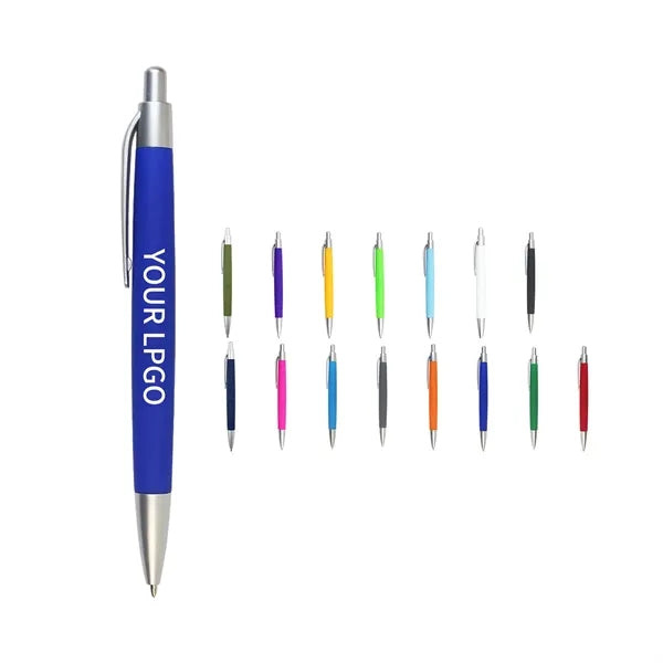 Ballpoint Pen Plastic Curvy