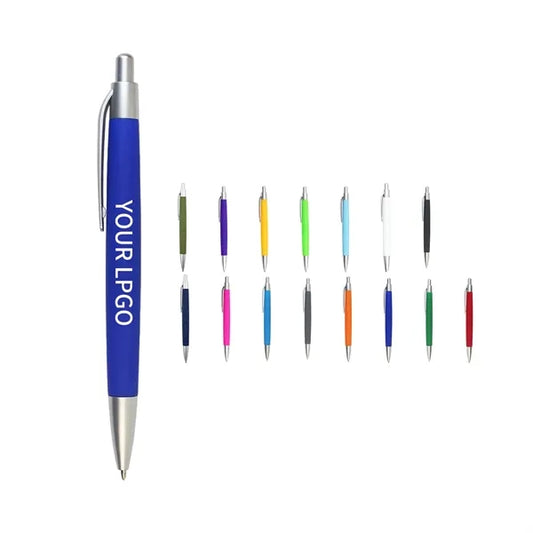 Ballpoint Pen Plastic Curvy