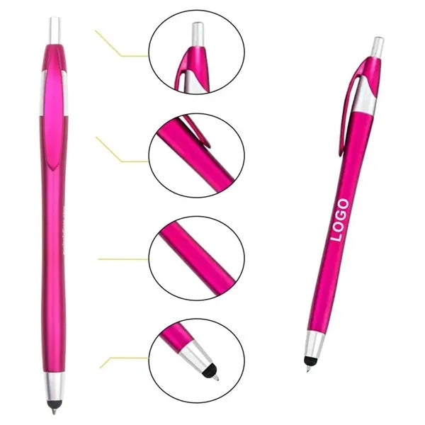 Softy Touch Screen Plastic Ballpoint Pen