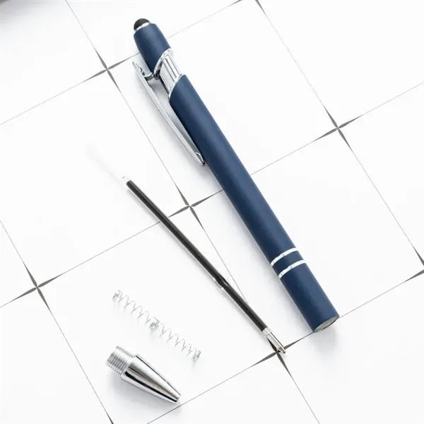 Softy Touch Screen Metal Ballpoint Pen