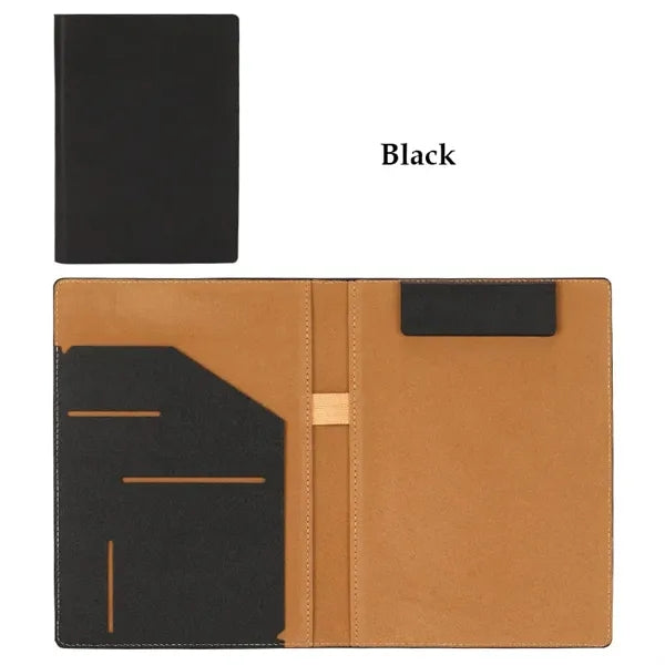 A4/A5 PU Leather Magnetic Portfolio Folder with Notepad