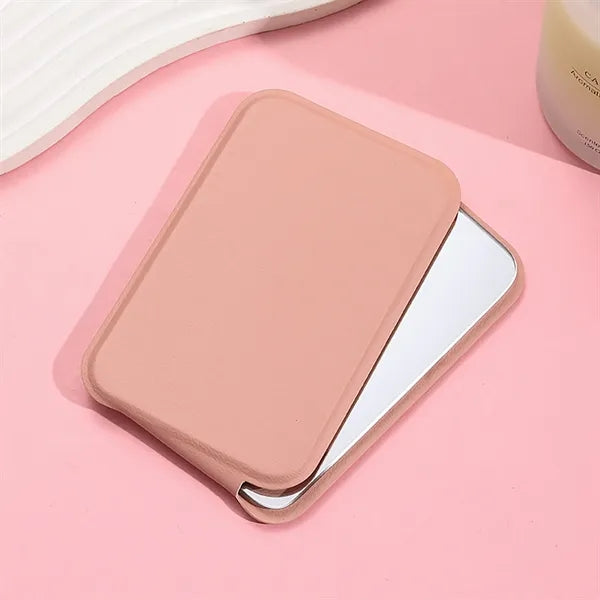 Portable Handheld Rectangle Folding Desktop Makeup Mirror