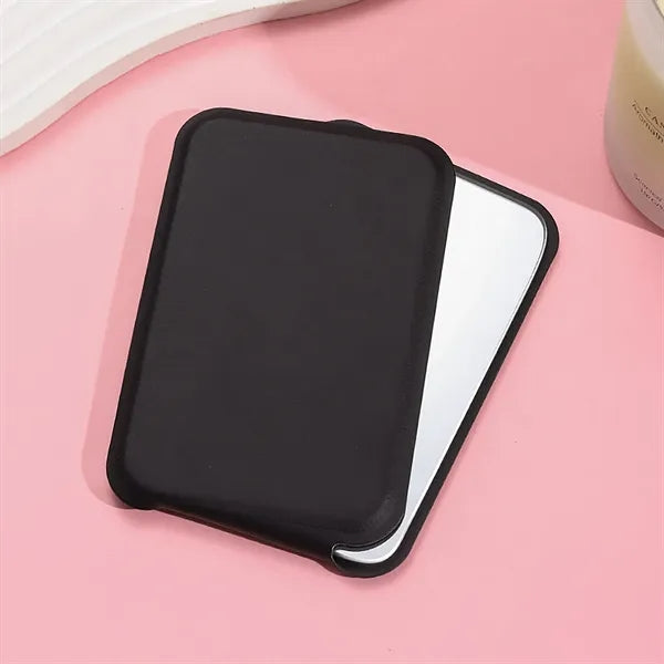 Portable Handheld Rectangle Folding Desktop Makeup Mirror