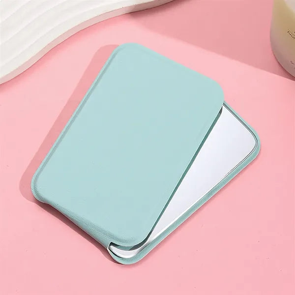 Portable Handheld Rectangle Folding Desktop Makeup Mirror