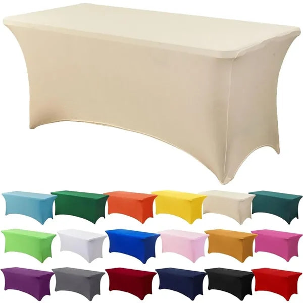 Spandex Tablecloth 6FT Stretch Table Cover