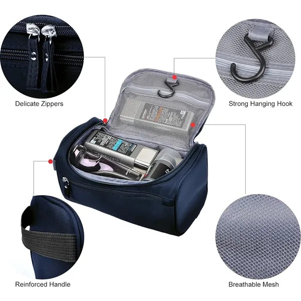 Hanging Travel Toiletry Bag Cosmetic Makeup Organizer