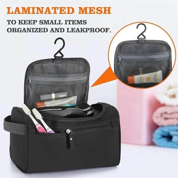 Hanging Travel Toiletry Bag Cosmetic Makeup Organizer