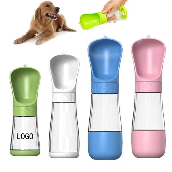 Portable Dog Water Bottle Drink Cup Dispenser