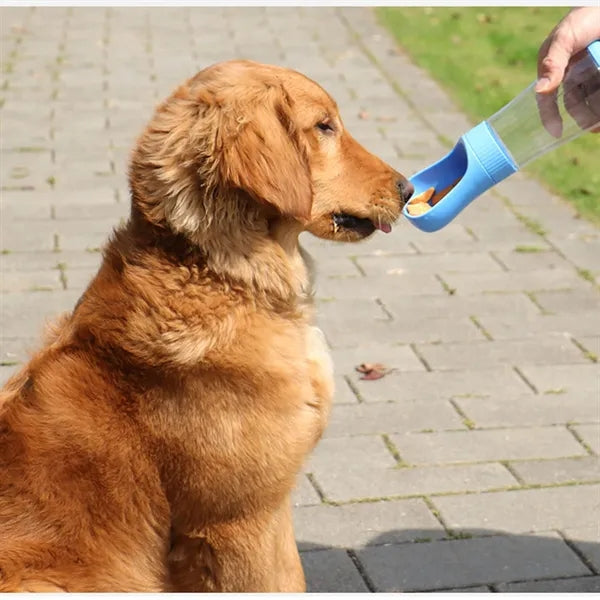 Portable Dog Water Bottle Drink Cup Dispenser