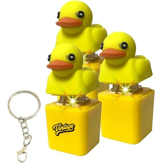 Duckies Quacking Keychain