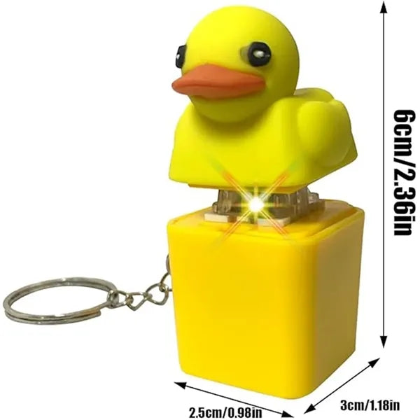 Duckies Quacking Keychain