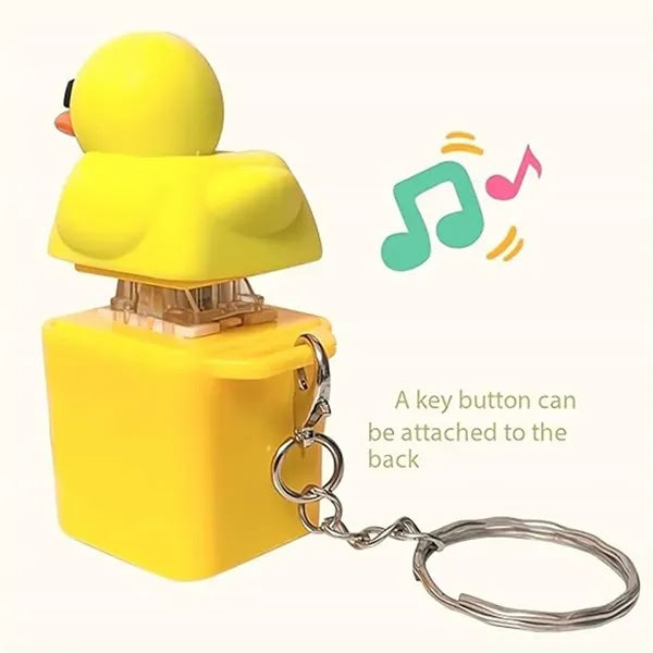Duckies Quacking Keychain