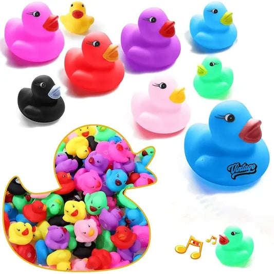 Mini Rubber Ducks Bathtub Toys