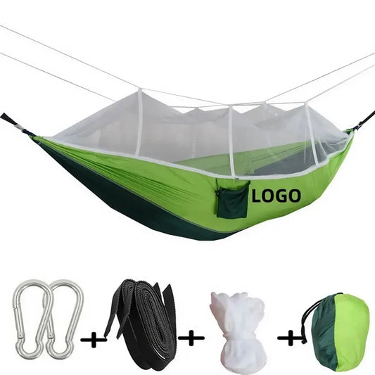 Outdoor Portable Camping Hammock With Mosquito Net