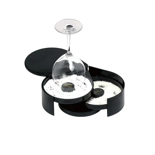 Bar Utensils Bartending Tool Three Layer Salt Box