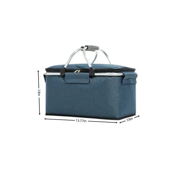 Foldable Insulated Picnic Basket